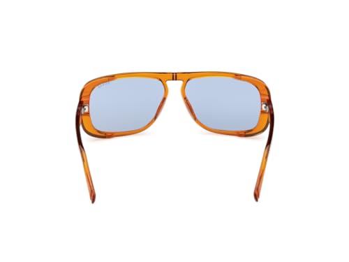 Guess 100% UV protecetd | Large | Full Rim | Rectangular | Frame: Blue | Lens: Blue