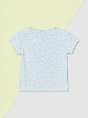 Max Girls Printed T-Shirt - Pack of 3 (Green_12-18 M)