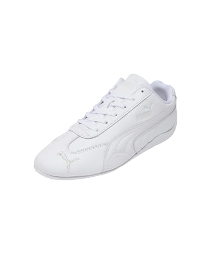 PUMA | Speedcat Full Leather Sneakers | White-Feather Gray | 11UK