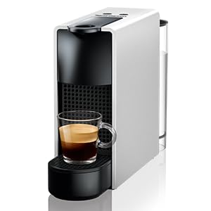 Nespresso Essenza Mini Coffee Machine (Silver) | Espresso Coffee Maker Machine for Home | One-Touch Original Coffee Maker | 220-240V | 2 Years Warranty | Authorized Distributor