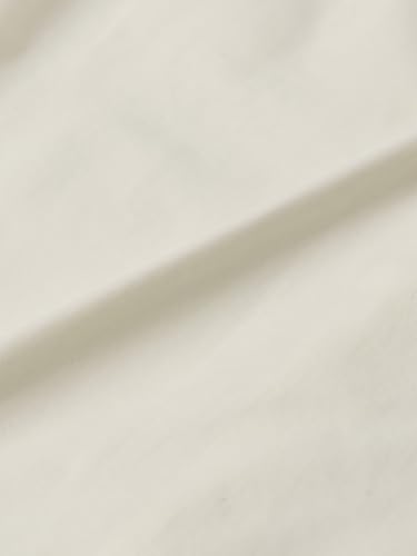 The Souled Store: Ivory White Men and Boys Long Sleeve Spread Collar Off White Solid Relaxed Fit Lightweight Easy to Style Everyday Office Wear Casual Cotton Shirt