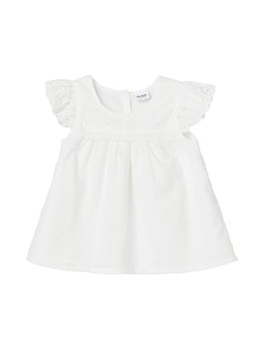 Max Girls Schiffili A-line Top(White_3-4 Y)