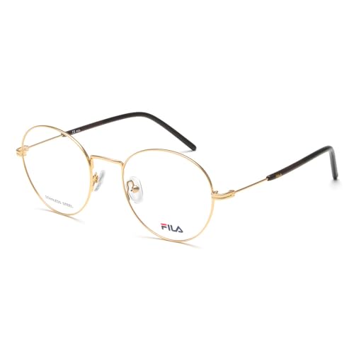 FILA eyewear for Unisex with Gold Stainless Steel frame