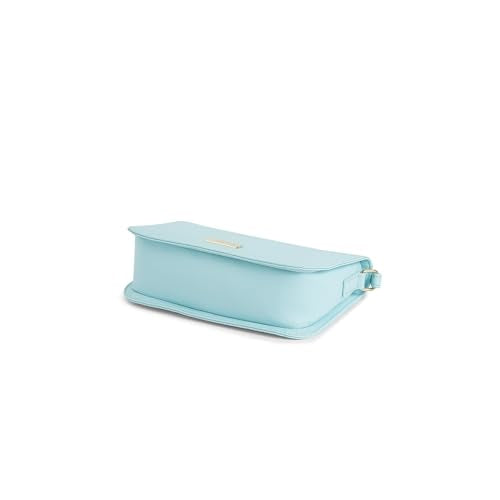 Caprese Carol Medium Sling Bag for Women with Adjustable Strap & Zipper Closure for Comfortable Wear | Versatile Handbag for Everyday Use, Travel, and Special Occasions (Powder Blue)