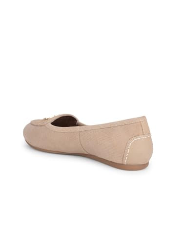 Hush Puppies Women Flat Ballerina - Beige (6Uk)