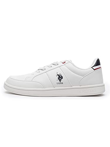 U.S. Polo Assn. ULRIN Men's Off White Sneakers-(UK/8) (US/7) (2FD22536A01)