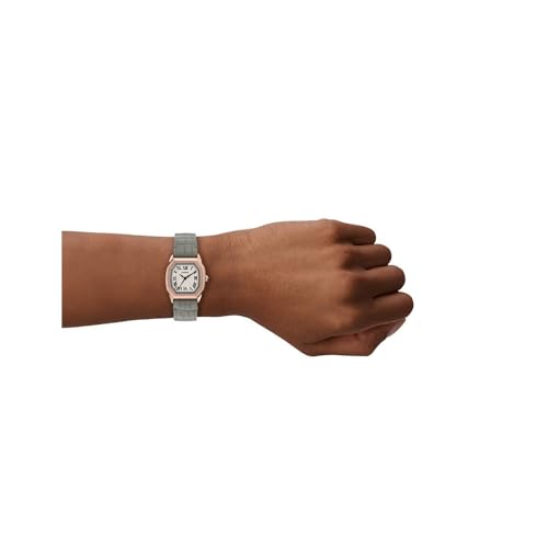 Fossil Harlow Grey Quartz Leather Watch ES5435