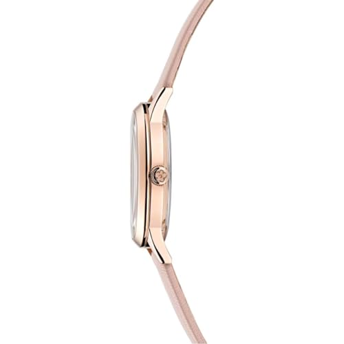 Ted Baker Ladies Pink Leather Strap Watch & Star Bracelet Box Set (Model: BKGFW23019I), Pink, Modern