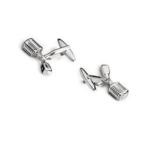 Shazé The Vintage Microphone Cufflinks