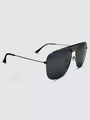 Men Aviator Metal Frame UV-Protected Sunglasses