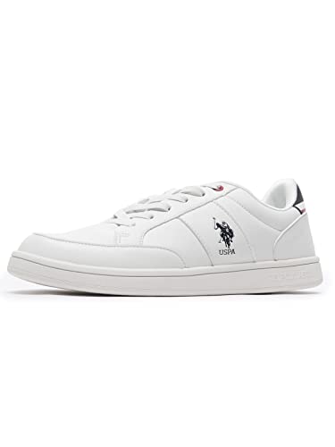 U.S. Polo Assn. ULRIN Men's Off White Sneakers-(UK/8) (US/7) (2FD22536A01)