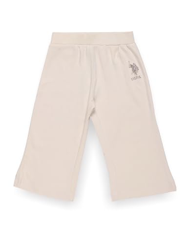 U.S. POLO ASSN. Girls Logo Track Pants Beige