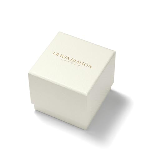 Olivia Burton Lea Qtz Basic Carnation Gold Round Dial Women's Watch|Ionic Plated Rose Gold Steel Material|Rose Gold Color Band - 24000210