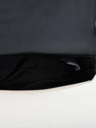 Tommy Hilfiger Solid Blue Polyester Handbag