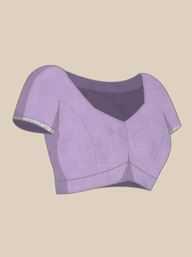 MOHEY Grey Organza Mirror Embroidered Saree for Women