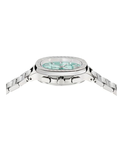 Versace Analog Turquoise Dial Unisex's Watch-VEVCA0324