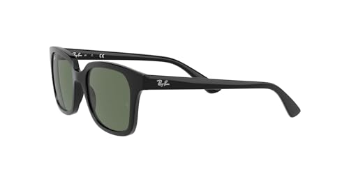 Ray-Ban Kids Unisex UV Protected Green Lens Square Sunglasses - 0RJ9071S100/7148