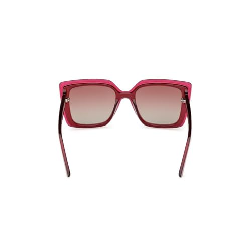 Guess 100% UV protecetd | Gradient | Medium | Full Rim | Square | Frame: Purple | Lens: Pink