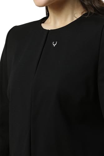 Allen Solly Women's Blazer (AHBZWRGBV40506_Black