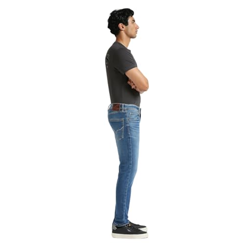 Pepe Jeans Men's Tapered Jeans (PM208086J671_MID Used