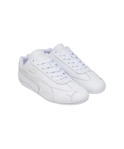 PUMA | Speedcat Full Leather Sneakers | White-Feather Gray | 11UK