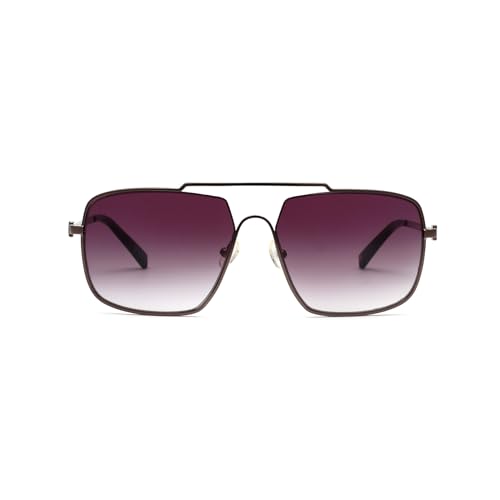 Tommy Hilfiger Eyewear|Blue Lens|Gunmetal Frame|Full Rim Navigator Shape Branded Latest&Stylish Non-Polarized Sunglasses|100% Uv Protection|Mens Sunglasses|Size Large|Th 2573 C1 Bkgungr-35 61 S,Brown