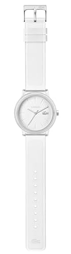 Lacoste Lacoste.12.12 Qtz Basic White Round Dial Men's Watch|Transparent Silicone Material|Multicolor Color Band - 2011317