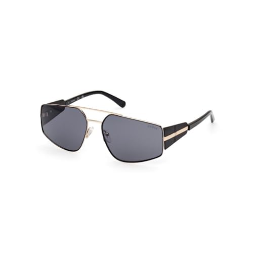 Guess 100% UV protecetd | Large | Full Rim | Rectangular | Frame: Black | Lens: Purple