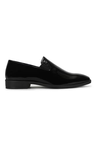 Men Black Slip Ons