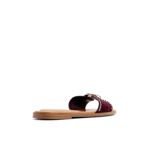 Aldo BIGGINA Maroon Ladies Flat Sandals