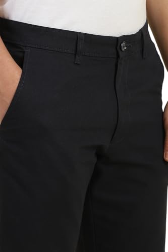 Allen Solly Men's Bermuda Shorts (ASSRQRGF832477_Black