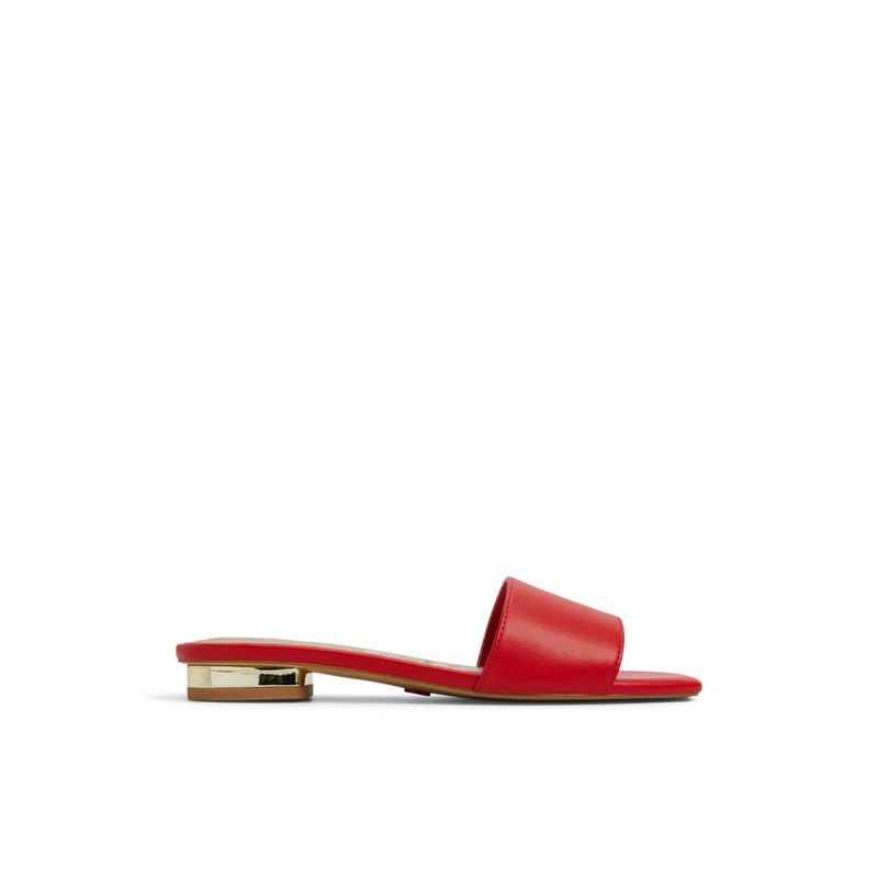 Aldo AGNIS-IN600 Women Red Flat Sandals
