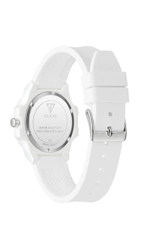 Guess Mini Hype 34 mm White Dial Analog Women Watch- GW0880L3
