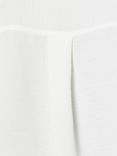 Max Women Textured Regular Fit Shirt (Off White_L)
