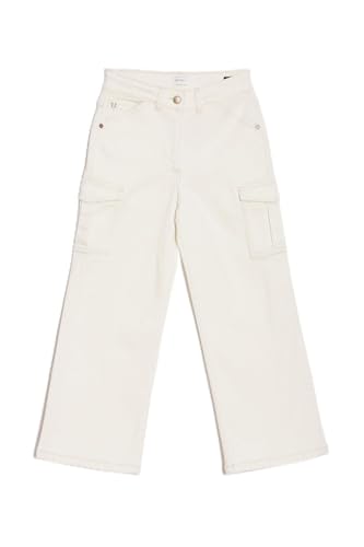 Allen Solly Girl's Regular Jeans (AGDNEWLFE19758_Beige