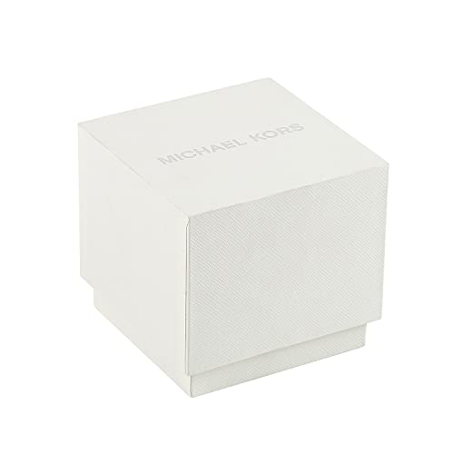 Michael Kors Norie Analog White Dial Gold Band Women's Stainless Steel Watch-MK3558