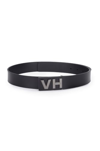 Men Black Solid Formal Belt