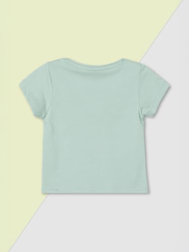Max Girls Printed T-Shirt - Pack of 3 (Green_12-18 M)