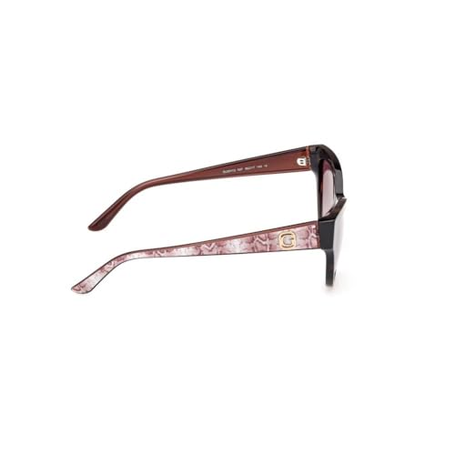 GUESS 100% UV protecetd | Gradient | Large | Full Rim | Cat Eye | Frame: Brown | Lens: Brown