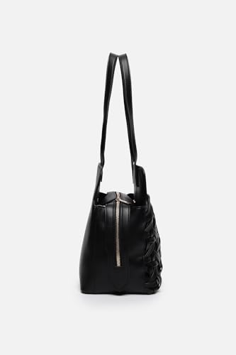 Allen Solly Womens Solid black HANDBAG