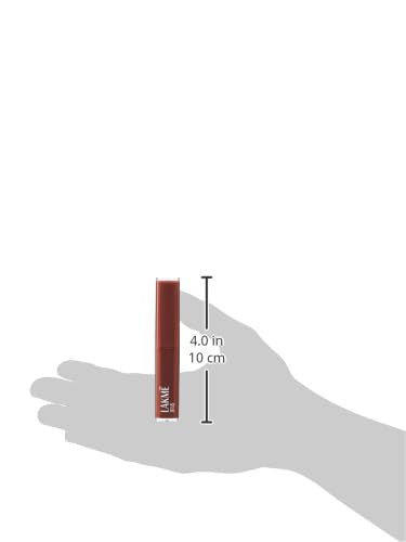 Lakme 9to5 Lip Tattoo Matte Slim Stick, Brownie Point, 2g, for Intense Color and Full Coverage, with Bakuchiol and Vitamin E, Smudgeproof and Waterproof, Long-Lasting Lipstick for Women