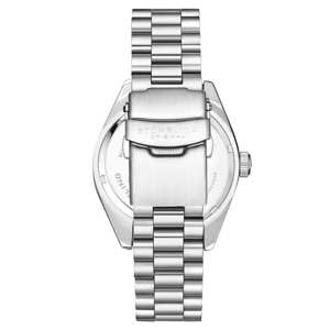 Stuhrling Original Watches for Men - Lineage Analog Dress Watch Mens Quartz Watch Watch Stainless Steel Bracelet Wrist Watch Luminous Hands and Markers - Mens Watch Collection (Black)