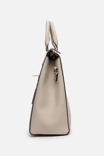 Allen Solly Womens embroidered beige HANDBAG