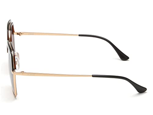 IDEE_Hexagon_Metal_Women_UV Protected_Full Rim_SUNGLASS