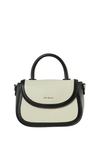 Van Heusen Women Satchel Bag |Smart & Stylish Bag | Crossbody Detachable Strap, Green