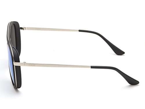 IDEE Uv Protected Sunglasses For Men | Size- Large | Shape- Aviator | Model- Ids2634C3Sg, Black