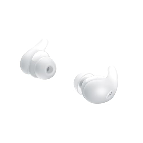 Sony [New Launch] LinkBuds Fit WF-LS910N | Get SRS-XB100 BT Speaker | Active Noise Cancelling Wireless Bluetooth Earbuds, Comfortable Fit with New Supporters -White