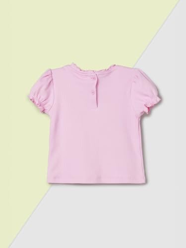 Max Girls Assorted Tops- Pack of 2 (Pink_18-24 M)