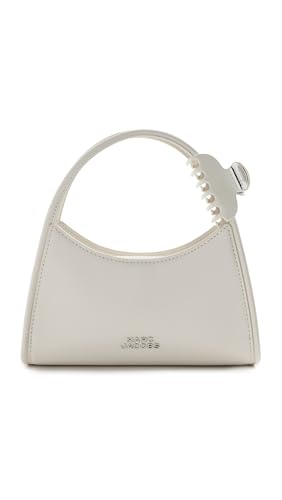Marc Jacobs Women's The Claw Clip Crossbody Bag, Cotton White, One Size, Bag