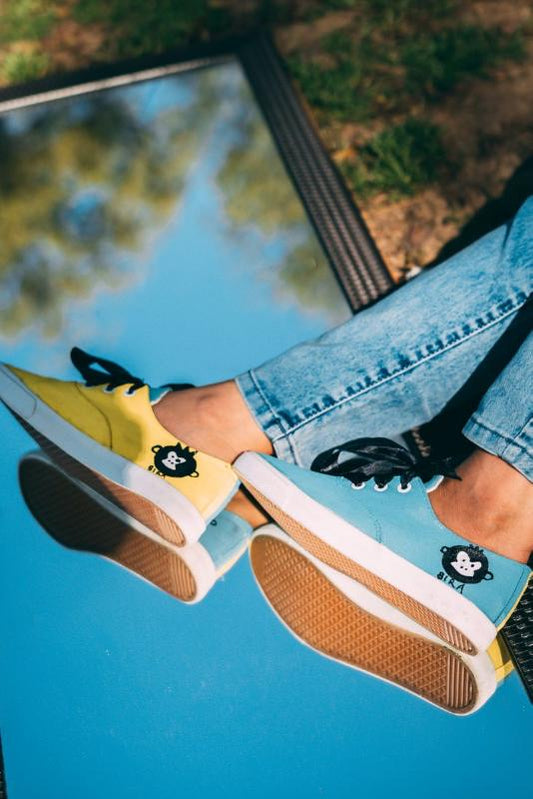 Bira Hand Printed Shoes - SaumyasStore